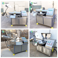 Machine à découper la viande et les légumes multifonctionnelle, supportant OEM/ODM, pour usage commercial, avec fonction d'émulsification de la viande