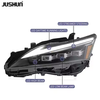 Phares LED à trois lentilles JUSHUN pour Lexus CT CT200 2013-2017, feux de jour, clignotants, plug and play