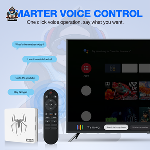 ZOKU G7-<span class=keywords><strong>5</strong></span> All winner H313 Prozessor Spiele konsole Dual-Betriebs system 2GB RAM 16GB ROM 8K HD 8K BT Sprach fernbedienung US-Stecker - Product Image 5