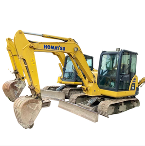 Mini-excavatrice Komatsu PC56 d'occasion de haute qualité, 5 tonnes, moteur d'origine, pompe EPA, roulement - Product Image 1
