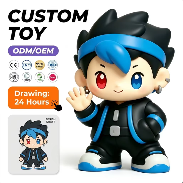 Custom Vinyl Cartoon Toy Figurine Collectible Statue Scale Movie & TV Theme Desktop Ornament Hobby Gift
