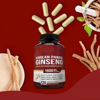 Capsules de Ginseng pour Adultes : Soutien Immunitaire & Énergie, Complément de Santé pour la Concentration et la Vitalité