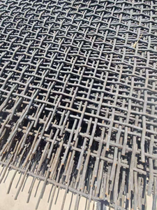 メーカー卸売カスタム無地織りスクリーン黒鋼ワイヤメッシュフィルター鉱山用振動ドラムスクリーン - Product Image 4