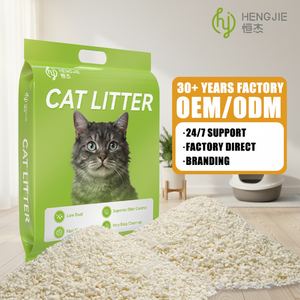 เฮงเจีย ทรายแมวชีวภาพจากมันสำปะหลัง ย่<span class=keywords><strong>อย</strong></span>สลายได้เร็ว เป็นมิตรต่อสิ่งแวดล้อม ปราศจากฝุ่น ดูดซับกลิ่นได้ดีเยี่ยม ปี 2026 - Product Image 3