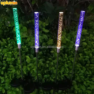 Uplumin IP67 <span class=keywords><strong>Solar</strong></span> Paisaje LED Luz de jardín con burbuja Acrílico <span class=keywords><strong>Stick</strong></span> & Reed IP65 Impermeable para uso en patio - Product Image 2