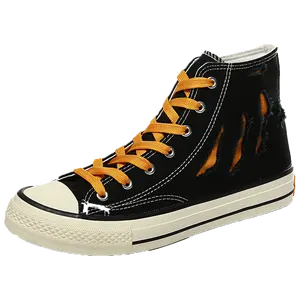 Sweet light New Retro High-Top Canvas Schuhe Herren Wind Board Vulkan isierte Schuhe Ripped Cloth Sneaker