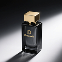Luxueux flacon de parfum en verre personnalisé de 50 ML avec pulvérisateur à sertir avec bouchon parfait pour l'emballage de parfum haut de gamme