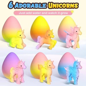 Œuf d'unicorn magique qui éclosionne dans l'eau, jouet scientifique de découverte, œuf surprise créatif et original, cadeau, vente en gros, prêt à être expédié - Product Image 2