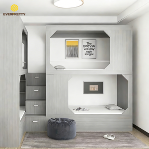 <span class=keywords><strong>Lit</strong></span> de dortoir scolaire multifonctionnel, <span class=keywords><strong>lit</strong></span> capsule pour enfants et adultes, <span class=keywords><strong>lit</strong></span> en bois avec rangement et échelle, <span class=keywords><strong>lit</strong></span> superposé moderne pour appartement - Product Image 4