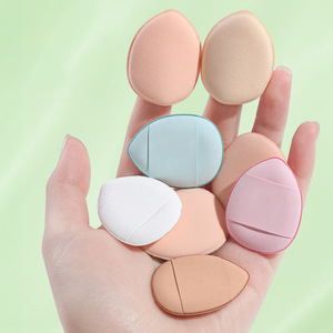 Mini Esponja de Maquillaje en Forma de Lágrima, Cojín de Aire para Dedos, Lavable, para Base y Corrector - Product Image 5