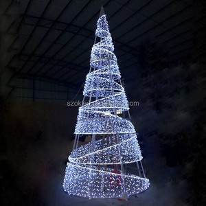 Đèn Chiếu Sáng Ngoài Trời Hoạt Hình Trang Trí Nghệ Thuật Sân Giáng Sinh Đèn Trưng Bày Cây Hình Nón Cây Giáng Sinh - Product Image 5