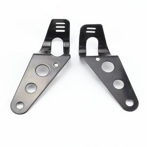 Accesorios de motocicleta, soporte de faro delantero reacondicionado para motocicleta, soporte de Faro de aleación de aluminio Crown Prince - Product Image 2