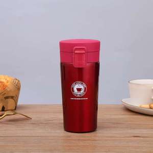 Convenient Pop-Up Lid Stainless Steel Vacuum Thermos Cup with Leak-Proof Eco-Friendly Design and <b>Large</b> Capacity - Product Image 5