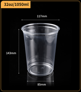 Gobelets en plastique <span class=keywords><strong>PET</strong></span> de 32oz pour café et boissons froids durables recyclables écologiques Bol à fruits - Product Image 3