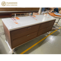 Armoires de chambre d'hôtel modernes en bois massif écologiques, armoire de rangement multi-tiroirs pour chambre d'hôtes, appartement