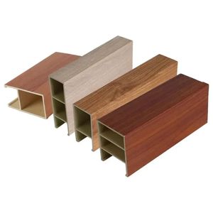 Panel de <span class=keywords><strong>Pvc</strong></span> Fabricación de madera Baño Multicolor Interior Fábrica Directo Wpc Paneles de techo - Product Image 4