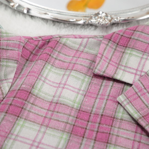 Collezione nuovo <span class=keywords><strong>pigiama</strong></span> <span class=keywords><strong>a</strong></span> due pezzi <span class=keywords><strong>a</strong></span> <span class=keywords><strong>quadri</strong></span> rosso ampio elastico in vita alla moda flanella traspirante QS1027J109 - Product Image 6