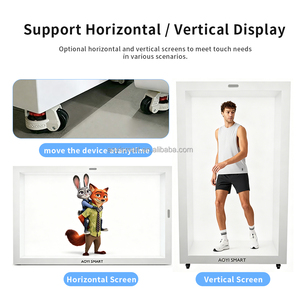 Boîte holographique 3D de 22 à 98 pouces, vitrine LCD transparente, écran tactile haute résolution 4K, boîte d'affichage LCD transparente, prix OEM - Product Image 5
