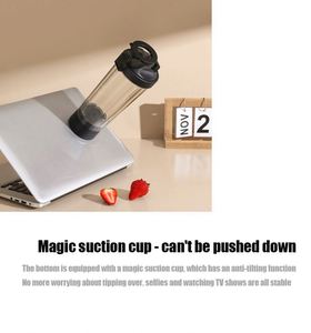 Gobelets en plastique en gros, bouteilles d'eau personnalisées, support magnétique pour téléphone, gourde de sport et fitness avec logo personnalisé - Product Image 5