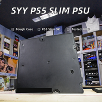 Pièces de rechange, adaptateur d'alimentation en plastique pour console de jeu PS5 Slim, remplacement de l'alimentation ADP-400GR