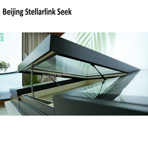<span class=keywords><strong>Lucernario</strong></span> Elettrico Modulare per <span class=keywords><strong>Tetto</strong></span> Piano, Finestra in Alluminio Rivestito in Legno con Sistema di Ventilazione Automatico per Seminterrati e Ville Moderne - Product Image 4