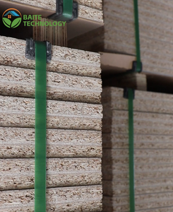 Tablero de Partículas de Álamo Ecológico de 9-25 mm, Serie Moderna de Grano de Madera de Color Puro de Doble Cara con Chapa de Melamina para Cocina - Product Image 4