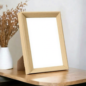 Handcrafted <b>Wooden</b> Photo <b>Frame</b> for Home Decor, Rustic Wall Hanging <b>Picture</b> <b>Frame</b> for Wedding, Family and Memory Display - Product Image 4