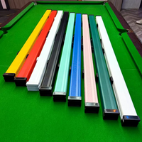 Kotak Tongkat Snooker Portabel Tahan Air Ringan dari Paduan Aluminium 154cm dengan Tali Bahu yang Dapat Disesuaikan Pegangan Nyaman