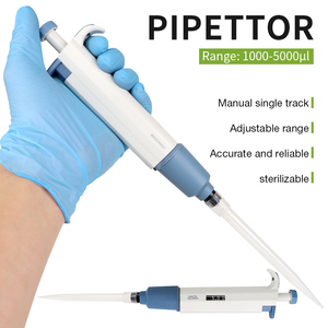Pipeta serológica Pasteur electrónica digital 1000-5000UL, <span class=keywords><strong>pipetas</strong></span> de transferencia automática, <span class=keywords><strong>pipetas</strong></span> de <span class=keywords><strong>precio</strong></span> para laboratorio - Product Image 1