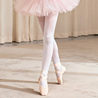 Medias de Ballet de Nailon 60D sin Costuras, Transpirables y Antipilling para Niñas, para Danza, Gimnasia y Práctica de Ballet
