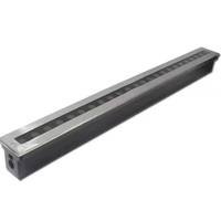 Lumière LED encastrée longue bande étanche IP67 pour jardin / parc / paysage / allée / allée de voiture / pelouse Lumière souterraine LED