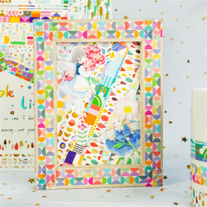 <b>Childrens</b> Basic Fun Animal Drawings Washi Tape 3M Journal Decoration <b>Stickers</b> Craft Supplies - Product Image 1