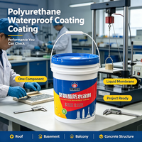 Revêtement imperméable en polyuréthane à faible teneur en COV, prêt à l'emploi, anti-fuite, résistant aux UV, garantie 3 ans, pour salle de bain, cuisine, balcon