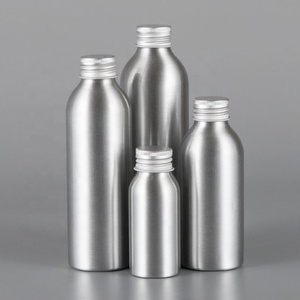 Custom Cosmetic Aluminum <b>Bottle</b> 500ml Empty Aluminum 1 Liter <b>Bottle</b> for Wine - Product Image 1