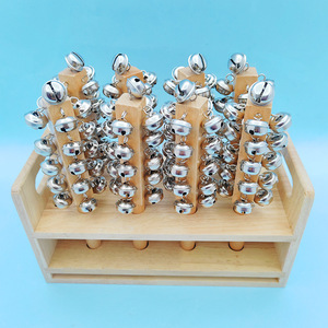 Juego de Instrumentos de Percusión de Madera para Niños, Sonajeros, Instrumentos Orff, Caja de Almacenamiento para Enseñanza Musical, Venta al Por Mayor - Product Image 5
