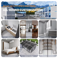 Maison conteneur modulaire préfabriquée personnalisable en structure acier respirante pour bureau, école, cuisine – 20/40FT Démontable