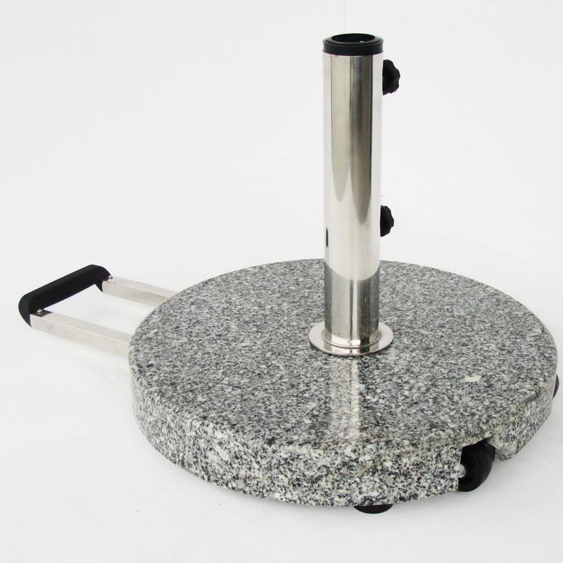 Мобильный съемный зонт зонтик с основанием из гранита