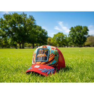 Gorra Trucker Squad de Malla Transpirable e Impermeable con Panel Frontal Bordado, de 6 Paneles, Unisex, para Adultos, Casual, Primavera Verano - Product Image 2