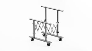 Calidad excepcional Tarifa al por mayor 40-2-026 BUWO Carro de tijera Premium ajustable - Product Image 5