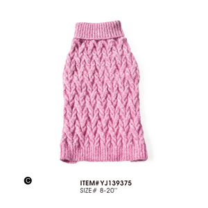 Pull en tricot luxueux et chaud pour animaux de compagnie, en poil de chameau, pour chats et chiens - Product Image 3