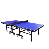 Prix de vente en gros Double Cloud certification ITTF table de ping-pong pliable intérieure ITTF pour l'entraînement