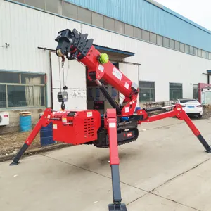 Hot Sale In America China Spider Crane Popular Spider Crawler Crane The Cheapest Price 3 Ton Spider Crane