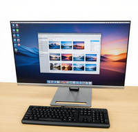 PC Todo en Uno con Pantalla de 21.5 Pulgadas, Teclado y Ratón, Pantalla LCD Típica de 3000:1, DDR4, SSD de 512 GB, Computadora de Escritorio
