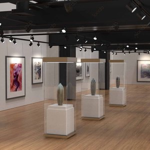 SUNDO museo arte <span class=keywords><strong>accademia</strong></span> espositiva vetrina vetro temperato legno illuminazione a LED per museo negozio di cosmetici centro commerciale di lusso - Product Image 5