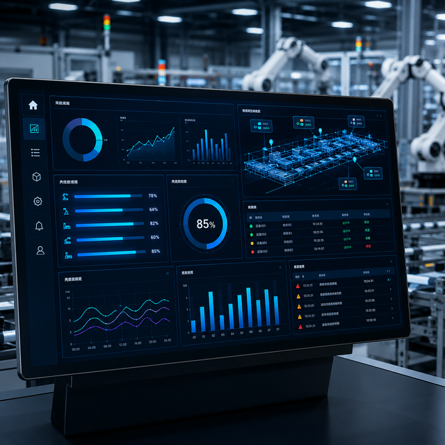 MES Manufacturing Execution System Production Process Real Time Monitoring Workshop Management Quality Control Smart Factory