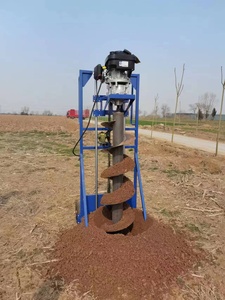 Aardboor voor het graven van 7-80 cm, constructie van ijzerlegering, 170-220 RPM, hoge efficiëntie en duurzaam - Product Image 6