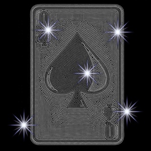 <span class=keywords><strong>Reine</strong></span> <span class=keywords><strong>de</strong></span> <span class=keywords><strong>pique</strong></span> <span class=keywords><strong>reine</strong></span> noire fer sur Hotfix transfert Bling Bling faire votre propre T-Shirt strass cristal transfert bricolage - Product Image 1