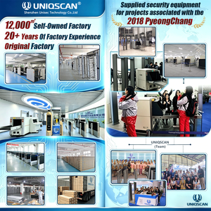 เครื่องสแกนเอกซเรย์ความละเอียดสูง UNIQSCAN สำหรับตรวจสอบสินค้าและกระเป๋าเดินทางที่สนามบิน พร้อมกล้องบันทึกภาพ <span class=keywords><strong>DVR</strong></span> เพื่อความปลอดภัย - Product Image 5