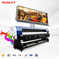 Impresora AUDLEY de 125 Pulgadas para Impresión de Publicidad Exterior en Rollo, con Tinta Eco Solvente y 2 Cabezales I3200E1