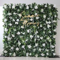 Usine directe artificielle plantes vertes mur gazon artificiel mur plante toile de fond